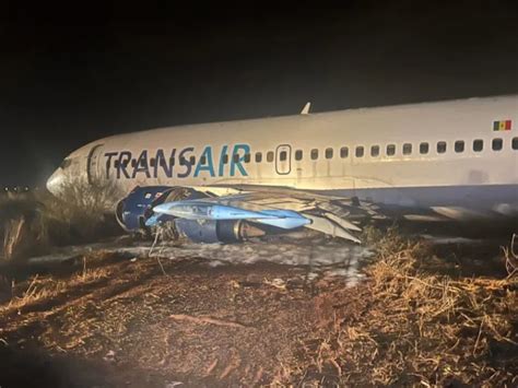 S N Gal Un Avion Fait Une Sortie De Piste L A Roport De Dakar