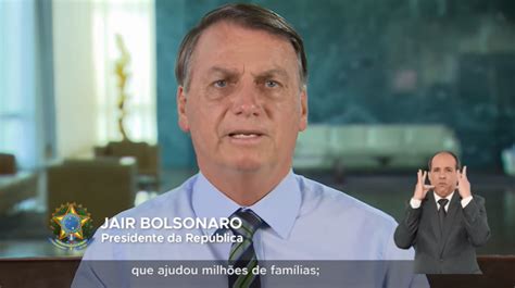 Bolsonaro Diz Em Pronunciamento Que Brasil Refer Ncia No Combate Covid