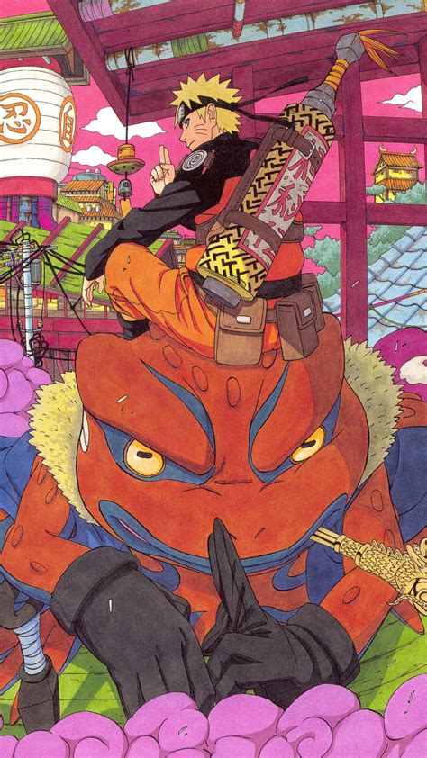 Gamabunta And Naruto