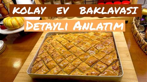 En Kolay Ev Baklavasi Tar F Ev Baklavasi Nasil Yapilir T M