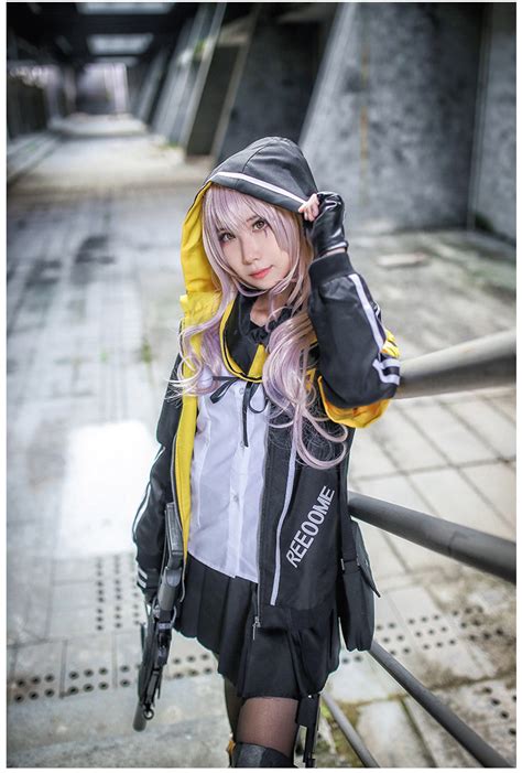 Game Girls Frontline Ump45 Cosplay Costume Battle Unifroms – fortunecosplay