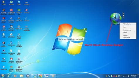 Top Useful Desktop Gadgets for Windows 7 | eColumns | Columns on Android, Google, Facebook and ...