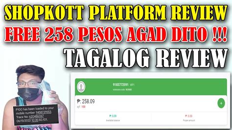 SHOPKOTT REVIEW 2023 FREE 257 PESOS AGAD DITO SA PAG TAP LANG LEGIT