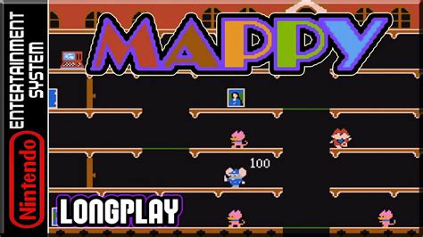 Mappy Full Game Walkthrough Longplay Nes Youtube