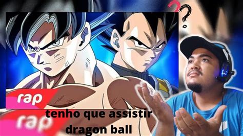 Reagindo Ao Rap Goku E Vegeta O Homem Mais Forte Do Universo Nerd Hits