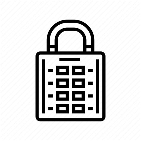 Secret Padlock Lock Safe Password Key Privacy Icon Download On