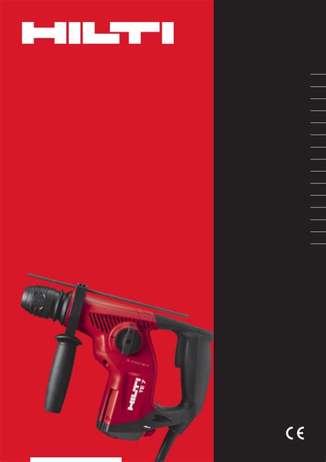 Mode d emploi Hilti TE 7 Français 177 des pages