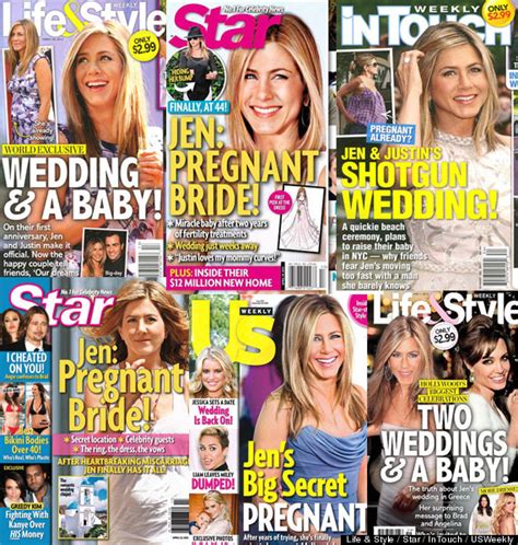 A Definitive Guide To All The Times Jennifer Aniston Has Supposedly