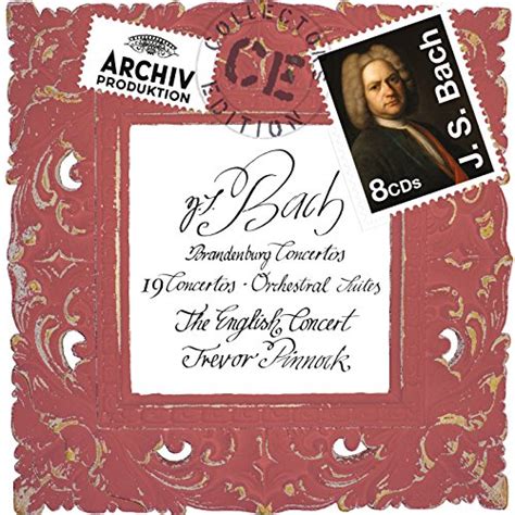 Bach J S Concertos Orchestral Suites Von The English Concert Bei