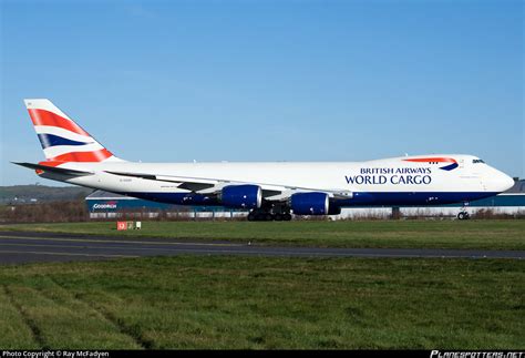 G GSSD British Airways World Cargo Boeing 747 87UF Photo By Ray