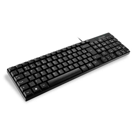 Teclado Básico Slim TC193 Multilaser PRETO