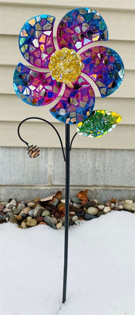 Pinwheel Flower Pinwheel Blingthingzbylori Suncatcher Flower