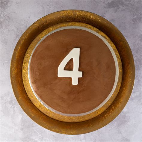 Number 4 Birthday Cake - Buy Online Now at Jack and Beyond