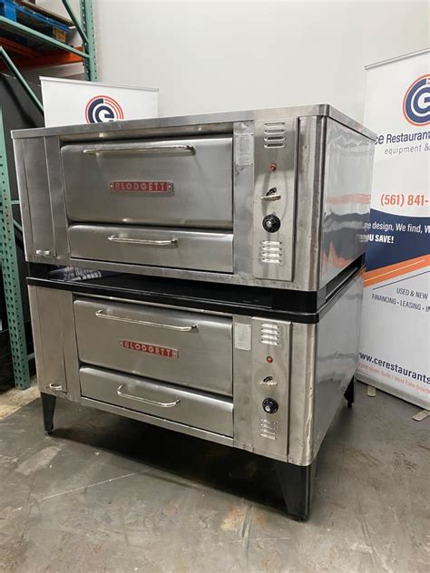 Pre Owned Blodgett 1000 Pizza Oven Double Stack Ce Restaurant