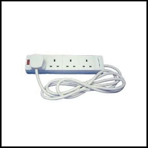 Lyvia 4 Gang Surge Protected Extension Lead 2m — C Booth And Son