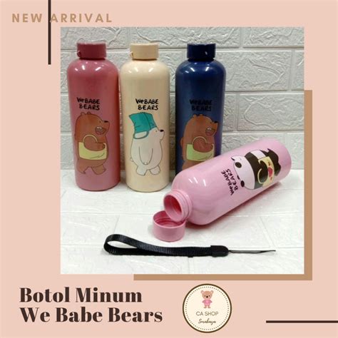 Jual Ready Samarinda Botol Minum We Babe Bears Ml Botol