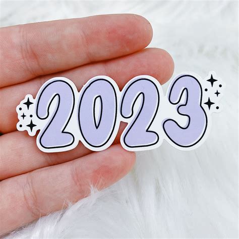 2023 Vinyl Sticker Die Cut | Choose Your Color – TheHoneyBShop