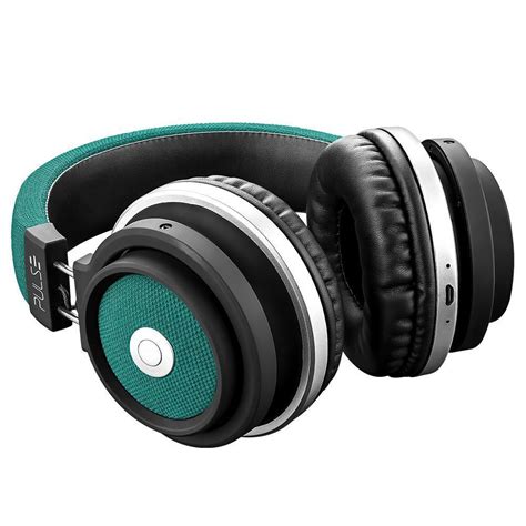 Fone De Ouvido Pulse Ph Bluetooth Large Verde Preto