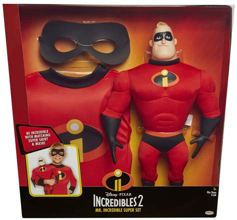 Disney Pixar Incredibles 2 Mr Incredible Super Exclusive Set Jakks