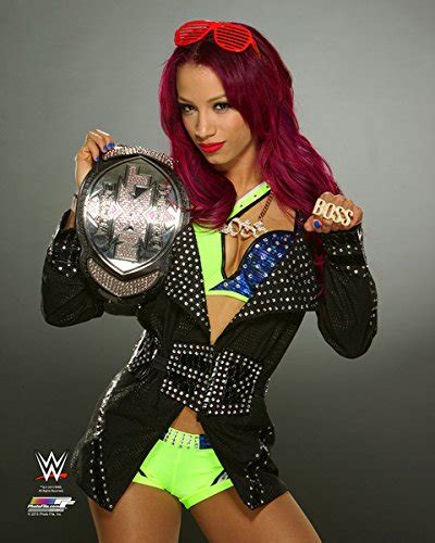 Sasha Banks - WWE 8x10 Photo (NXT Divas Champion, close-up)- Buy Online in United Arab Emirates ...