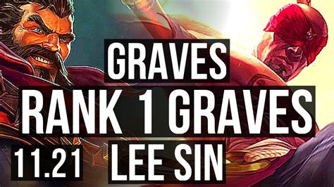 Graves Vs Lee Sin Jng Rank Graves Rank Godlike Kr