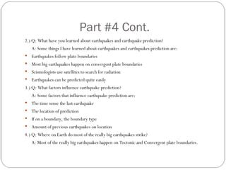 Earthquakes Ppt