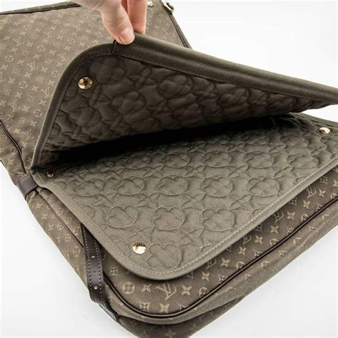 Louis Vuitton Bag In Khaki Green Monogram Canvas And Leather At 1stdibs