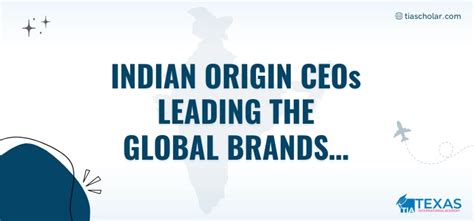 Indian Origin Ceos Leading The Global Brands Know Their Education And