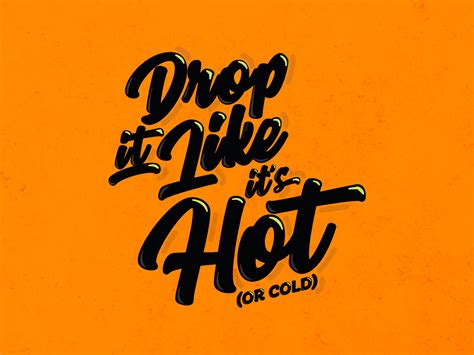 Drop It Like Its Hot by Ashlee Harrell | Harrell Design Studio on Dribbble