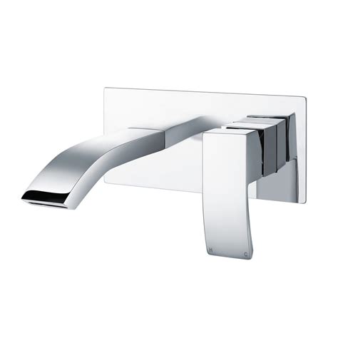 Descent Wall Mounted Basin Mixer Chrome Get My Taps