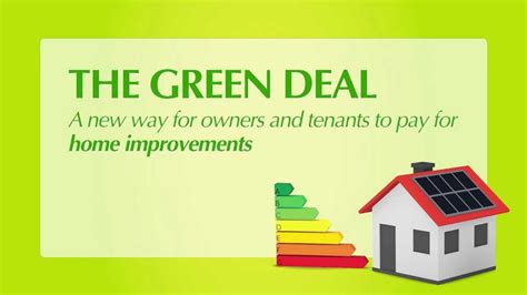 The Green Deal Explained How To Get The Green Deal Uk Youtube