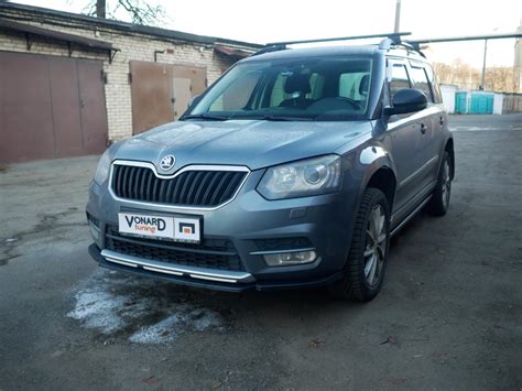 Стильный обвес из сплиттеров для Шкода Йети FL — Vonard-tuning на DRIVE2