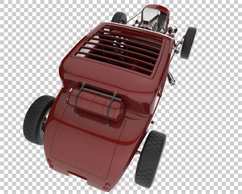 Hot Rod Sobre Fondo Transparente Representaci N D Ilustraci N Archivo Psd Premium