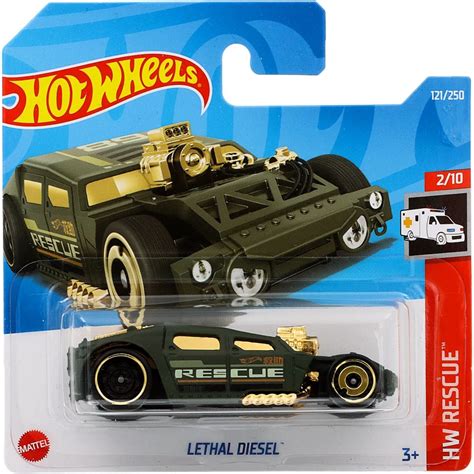 Lethal Diesel HW Rescue Grön Hot Wheels
