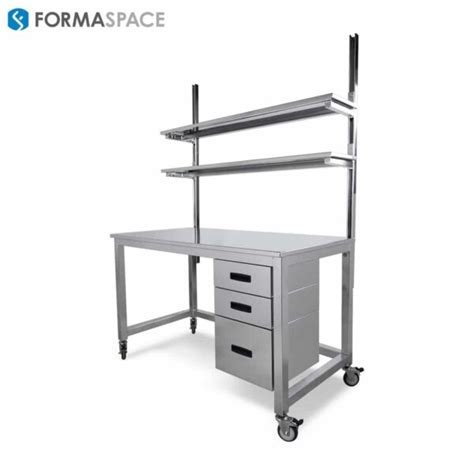 Stainless Steel Mobile Benchmarx Formaspace