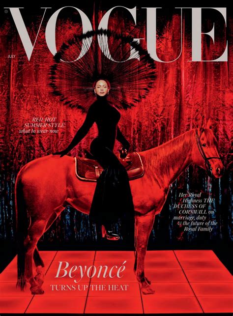 Beyonc British Vogue July Issue Celebmafia