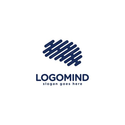 Premium Vector | Tech brain waves ai logo for innovative tech solutions
