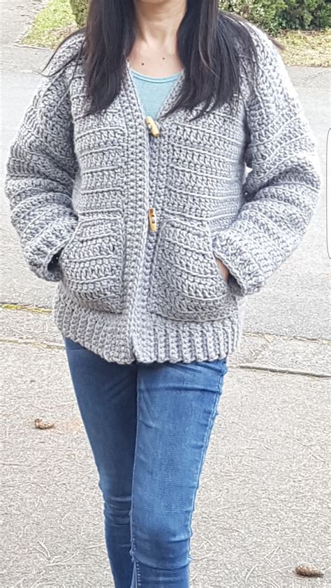 Sporty Chunky One Piece Jacket Pattern Etsy