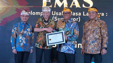 Sucofindo Raih Penghargaan Emas Dalam Indonesia Mining Services Award