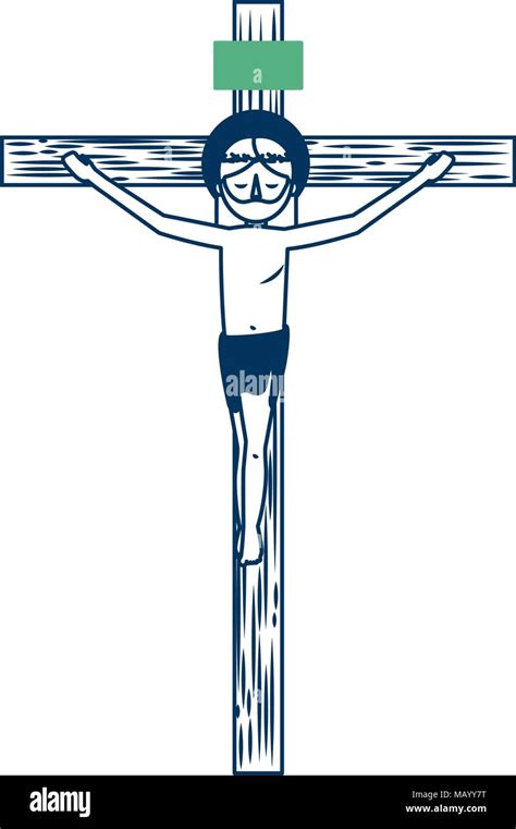 Crucifixion Jesus Christ On The Cross Stock Vector Image And Art Alamy