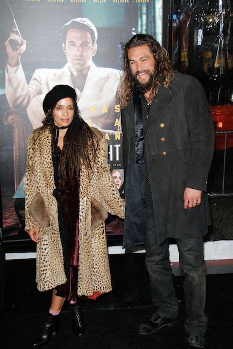 Jason Momoa And Wife Lisa Bonet Pack On The Pda At Aquaman Premiere