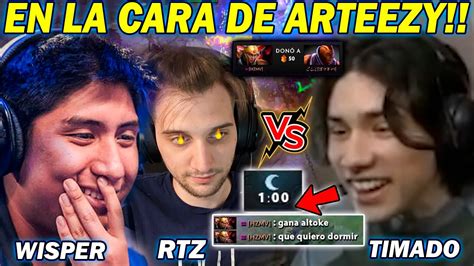 Timado Vs Wisper😲 Wisper Off Se Enfrenta Al Am De Timado 🔥 Junto Al