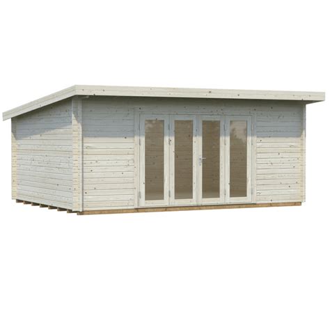 PALMAKO Blockbohlenhaus Lea BxT 530 x 380 cm Außenmaße