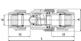 Pvc Shop Pp R Ckschlagventil F R Pe Rohr Beidseitig Klemmmuffe Mm