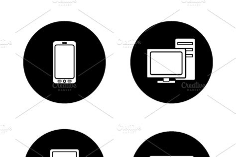 Consumer Electronics Icons Vector Custom Designed Icons Creative