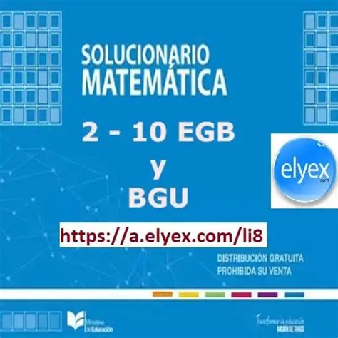 Libro De Matem Ticas Resuelto Egb Y Bgu Gucyi