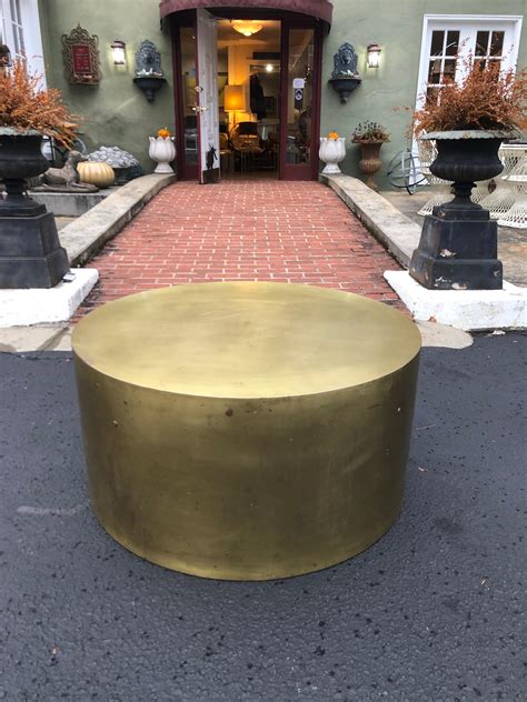 Heavy Metal Drum Coffee Table at 1stDibs