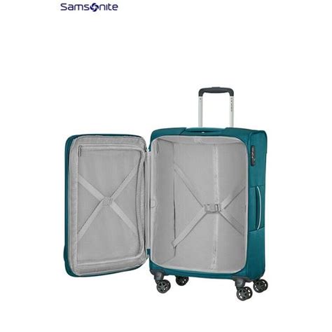 Samsonite Mala De Viagem Trolley Grande 78cm 4r Exp Popsoda Teal Con