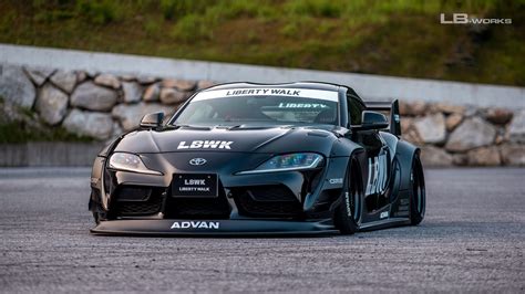 Liberty Walk Lb Works Widebody Kit For A Toyota Supra Bulletproof