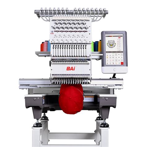 Bai Mirror Single Head Needles Computerized Embroidery Machine